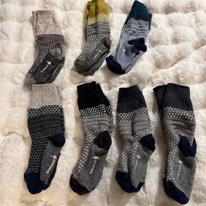 Bundle of 7 SmartWool Popcorn Crew Socks